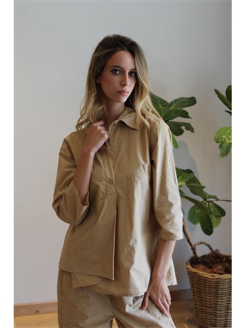 Camicia asimmetrica DIECI MINUTI | 10942
